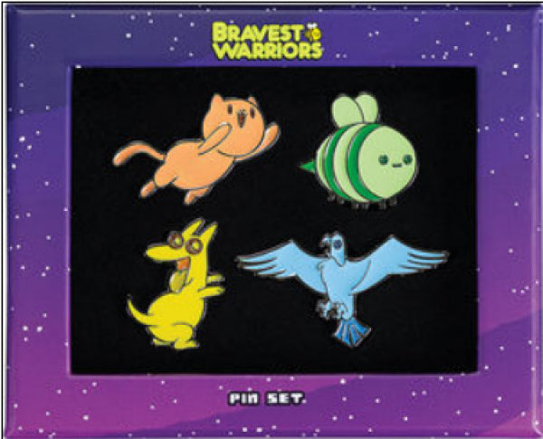 Bravest Warriors Enamel Pin Set