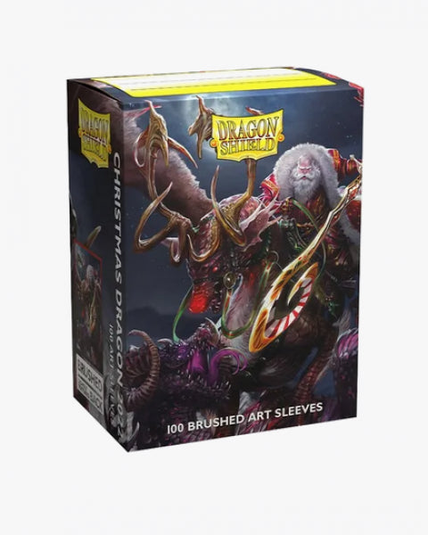 Dragon Shields: Brushed Art (Standard) - Christmas Dragon 2022 (100)