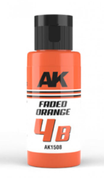 AK-Interactive: DUAL EXO Acrylic Paint - Faded Orange 4B (60ml)