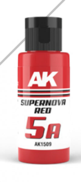 AK-Interactive: DUAL EXO Acrylic Paint - Supernova Red 5A (60ml)