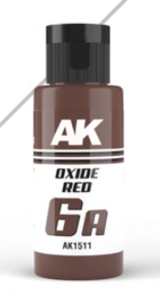 AK-Interactive: DUAL EXO Acrylic Paint - Oxide Red 6A (60ml)