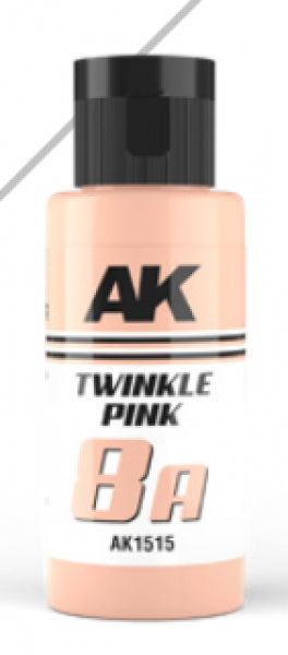 AK-Interactive: DUAL EXO Acrylic Paint - Twinkle Pink 8A (60ml)
