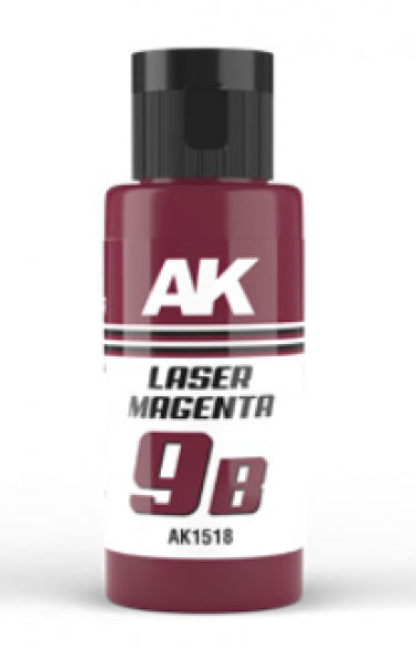 AK-Interactive: DUAL EXO Acrylic Paint - Laser Magenta 9B (60ml)