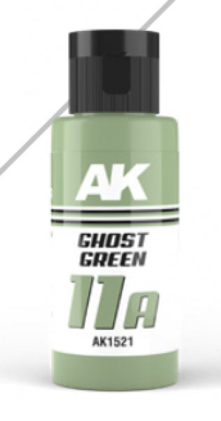 AK-Interactive: DUAL EXO Acrylic Paint - Ghost Green 11A (60ml)