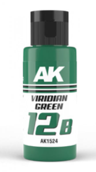 AK-Interactive: DUAL EXO Acrylic Paint - Viridian Green 12B (60ml)