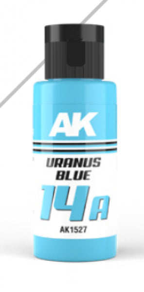 AK-Interactive: DUAL EXO Acrylic Paint - Uranus Blue 14A (60ml)