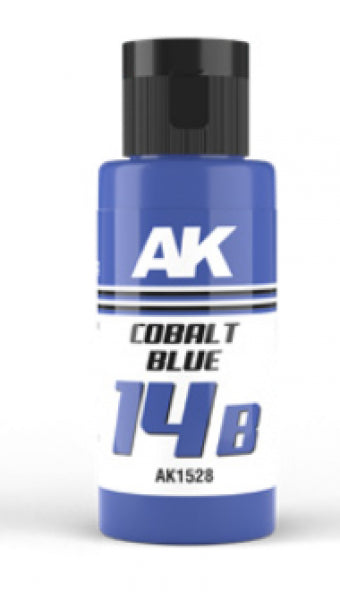 AK-Interactive: DUAL EXO Acrylic Paint - Cobalt Blue 14B (60ml)