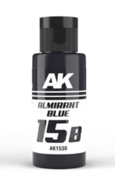 AK-Interactive: DUAL EXO Acrylic Paint - Almirant Blue 15B (60ml)