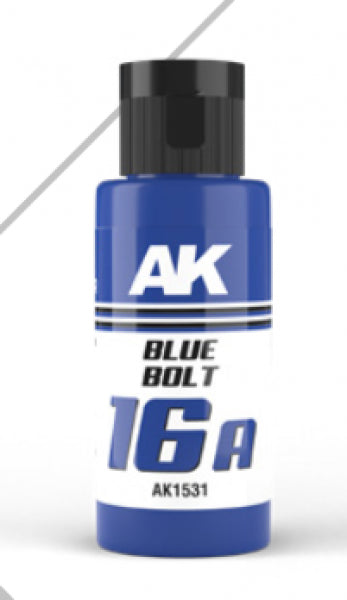 AK-Interactive: DUAL EXO Acrylic Paint - Blue Bolt 16A (60ml)