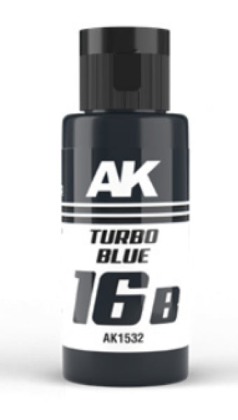 AK-Interactive: DUAL EXO Acrylic Paint - Turbo Blue 16B (60ml)