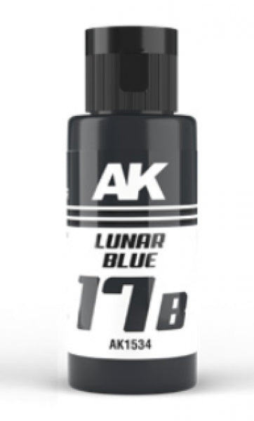 AK-Interactive: DUAL EXO Acrylic Paint - Lunar Blue 17B (60ml)