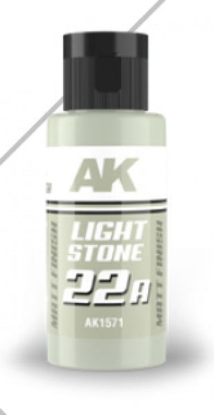 AK-Interactive: DUAL EXO Acrylic Paint - Light Stone 22A (60ml)