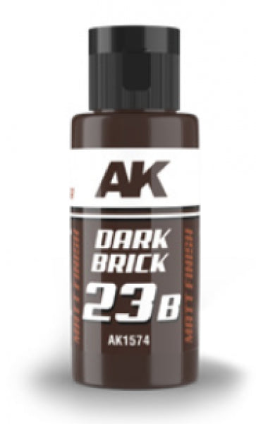 AK-Interactive: DUAL EXO Acrylic Paint - Dark Brick 23B (60ml)