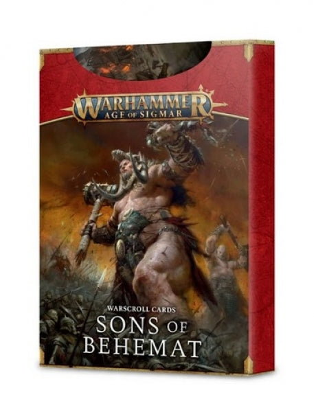 Age of Sigmar: Sons of Behemat Warscroll Cards (2022)
