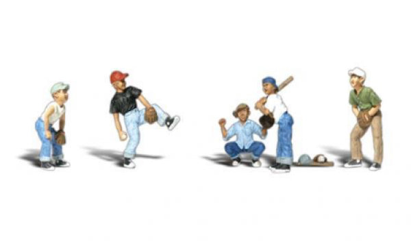 Woodland Scenics: N Baseball Players