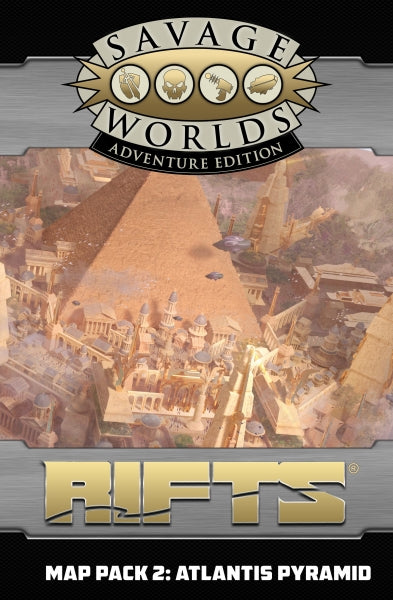 Savage Worlds RPG: Rifts - Map Pack 2 Atlantis Pyramid