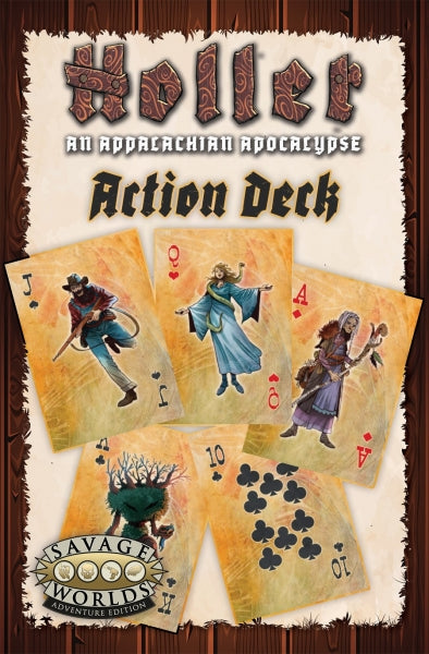Savage Worlds RPG: Holler Appalachian Apocalypse Action Deck