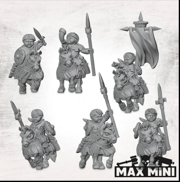 MaxMini: Mounted Squires (10)