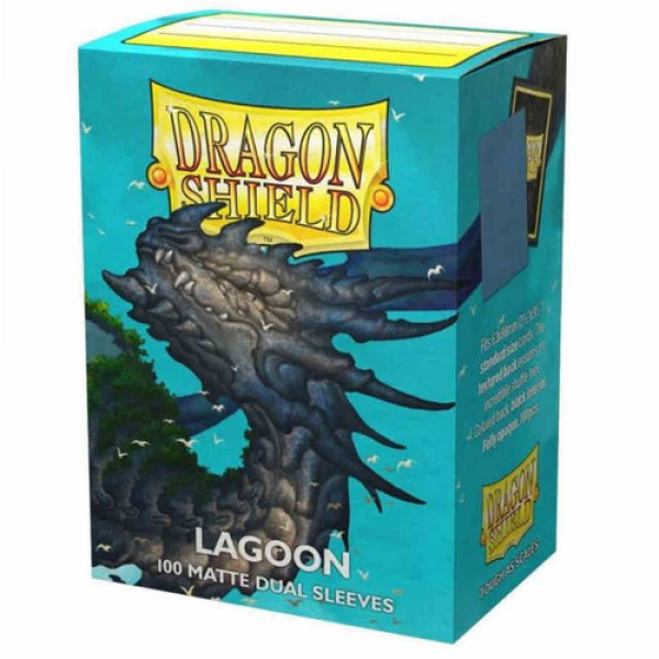 Dragon Shields: 100ct Box - Dual Matte Lagoon