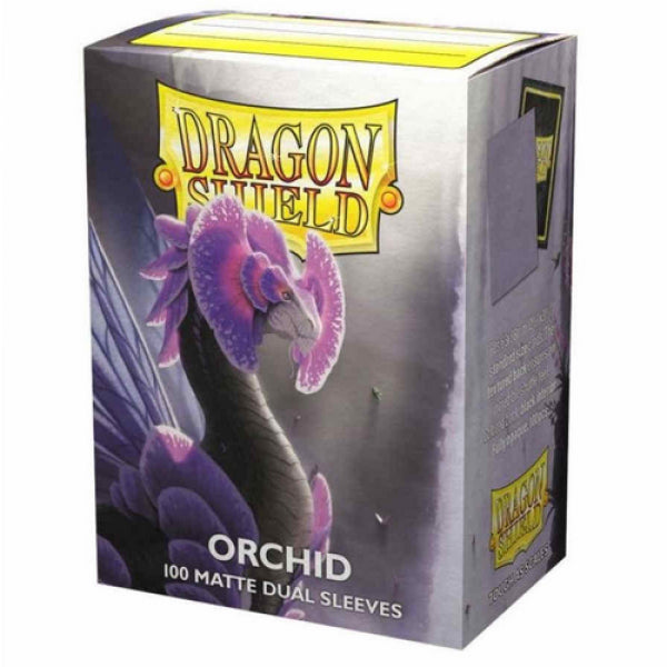 Dragon Shields: 100ct Box - Dual Matte Orchid