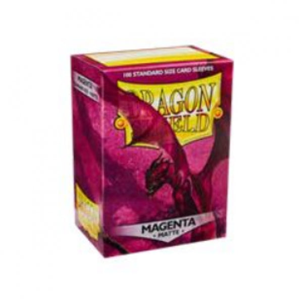 Dragon Shields: 100ct Box - Matte Magenta