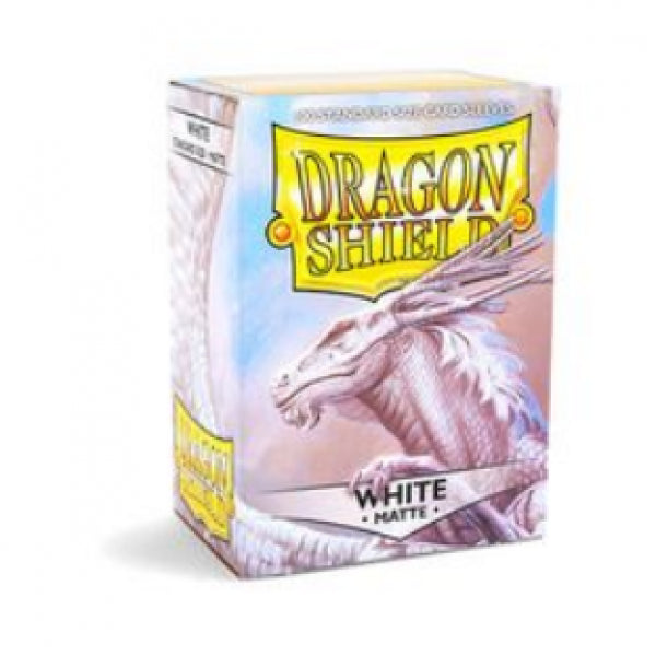 Dragon Shields: 100ct Box - Matte White