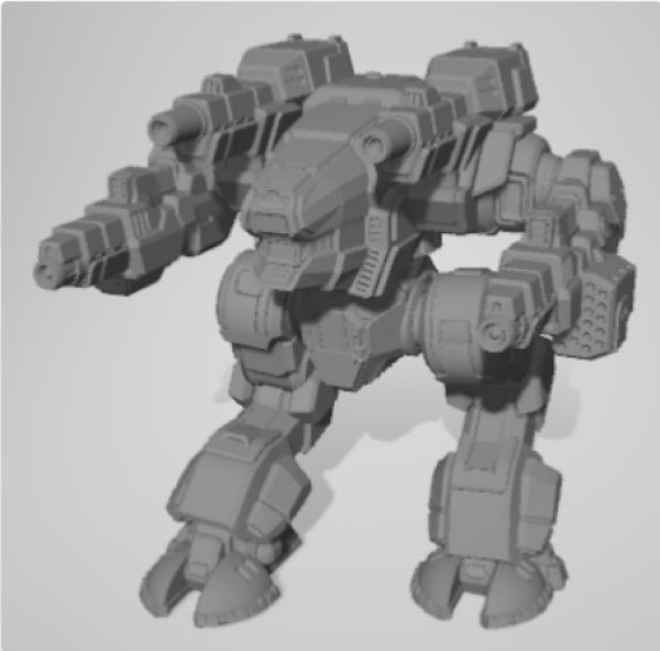Battletech Miniatures: Crucible (Standard) / 2 Mech – 100 tons – Recognition Guide IlClan Vol 14