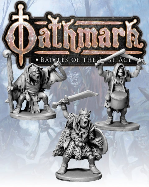 28mm Fantasy: (Oathmark) Goblin King, Wizard & Musician II