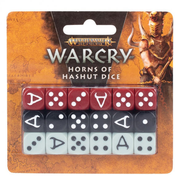 Age of Sigmar: Warcry - Horns Of Hashut Dice Set