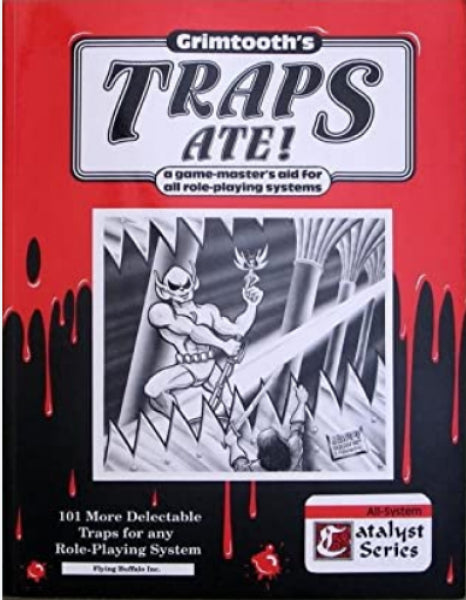 Roleplaying Accessories: (Catalyst Series) Grimtooth's Traps Ate