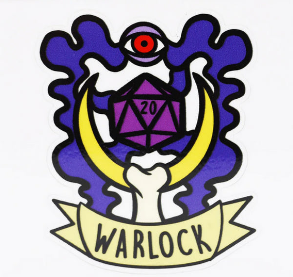 Banner Class Sticker: Warlock
