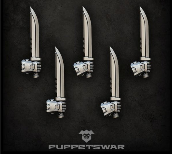 Puppetswar: (Accessory) Tactical Swords (right) (5)