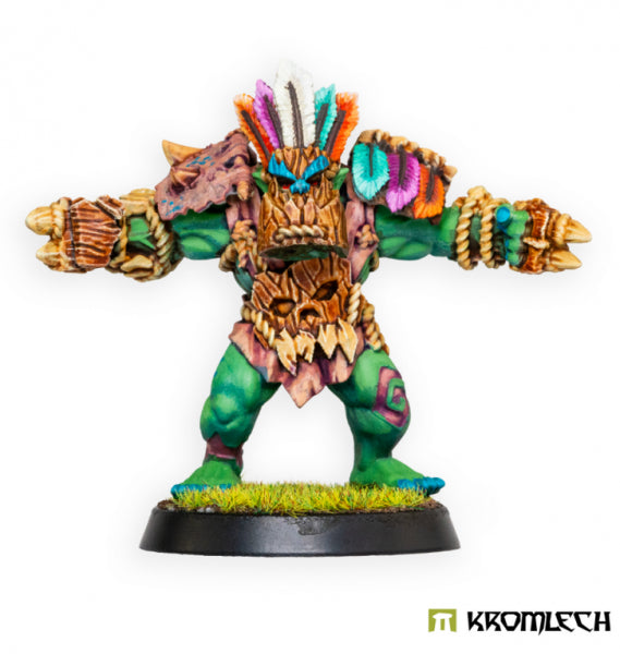Kromlech Miniatures: Champi-Orcs Shaman (1)
