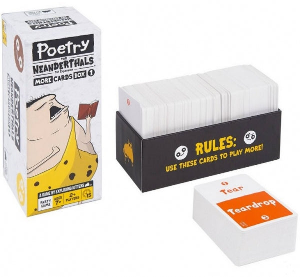 Poetry for Neanderthals: More Cards Box 1 Expansion
