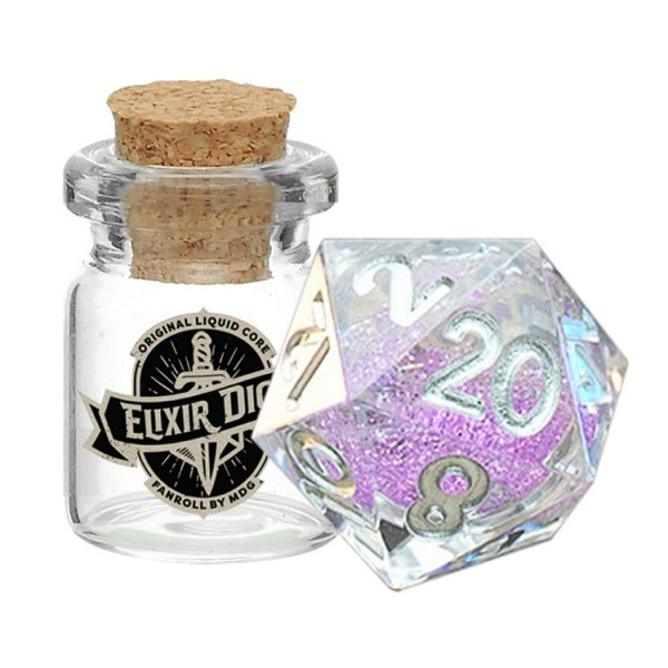 Liquid Core Elixir Dice: Sorcerous Swirl d20 (1)