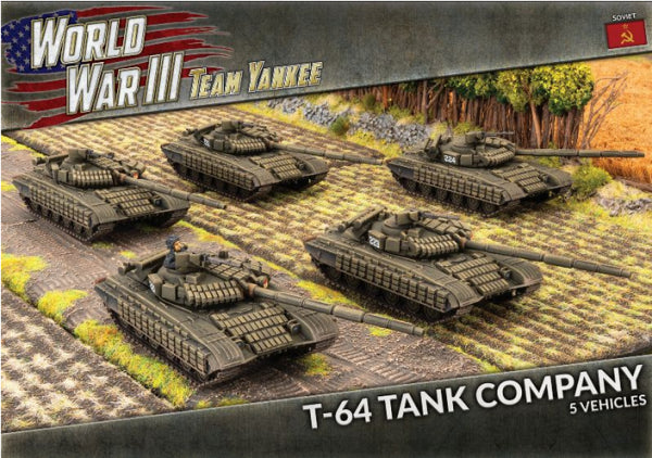 Team Yankee: T-64 Tank Company (x5 Plastic)