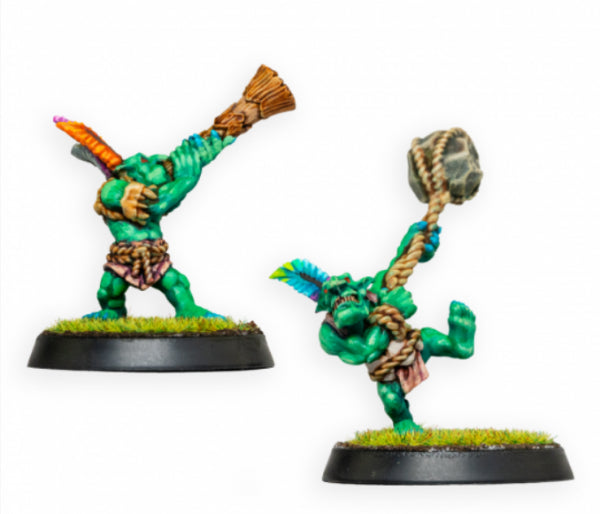 Kromlech Miniatures: Gobbobrawlers Nasty Players (2)