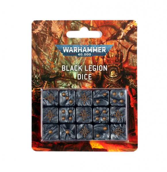 WH40K: Black Legion Dice Set