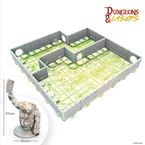 Dungeons & Lasers: Sewers Core Set