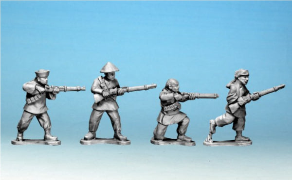 28mm Historical: Boxer Rebellion - Boxers with Rifles #1 (4)