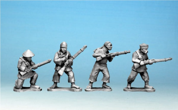 28mm Historical: Boxer Rebellion - Boxers with Rifles #2 (4)
