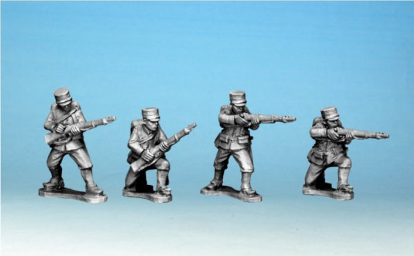 28mm Historical: Boxer Rebellion - Japanese Infantry firing/loading in full kit (4)