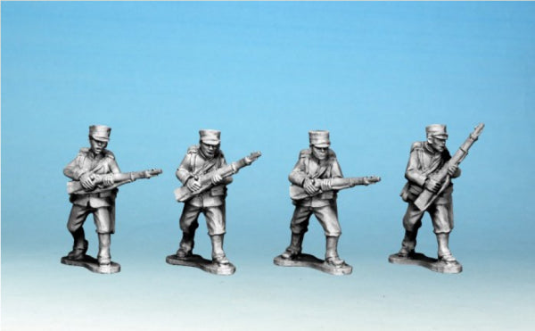 28mm Historical: Boxer Rebellion - Japanese Infantry Advancing in full kit (4)