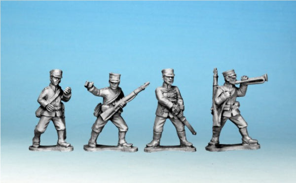28mm Historical: Boxer Rebellion - Japanese Infantry Command (4)