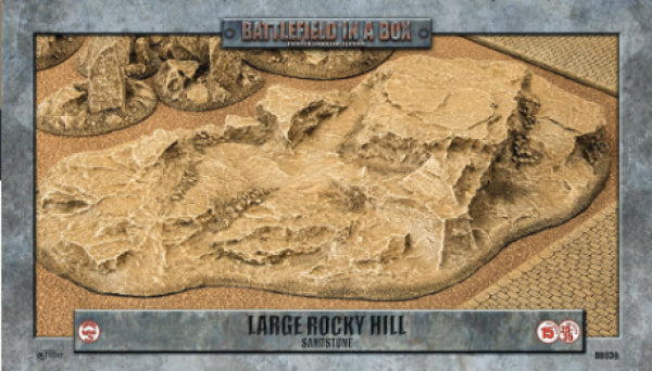 Battlefield in a Box: Essentials Large Rocky Hill - Sandstone (x1) [MFG OOP]