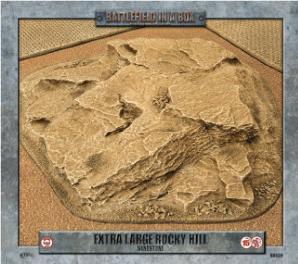 Battlefield in a Box: Essentials Extra Large Rocky Hill - Sandstone (x1) [MFG OOP]