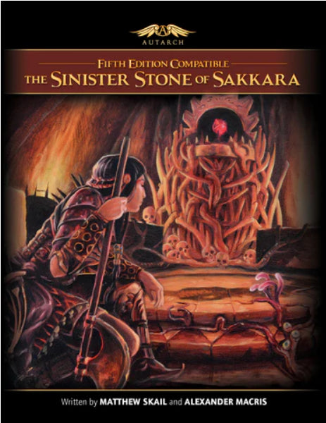 Adventurer Conquer King System RPG: The Sinister Stone Of Sakkara (5E)