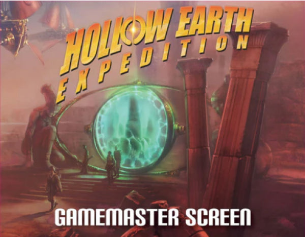 Hollow Earth Expedition RPG: Gamemaster Screen with Adventure