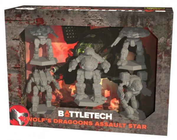 BattleTech: Miniature Force Pack - Wolfs Dragoons Aslt