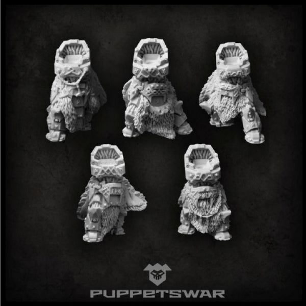 Puppetswar: (Accessory) H.I. Valhalla Bodies (5)